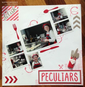 scrapbook layout