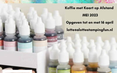 Koffie met Kaart op Afstand Mei 2023 – Re-inkers technieken