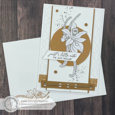 Nature’s Sweetness Stamp Camp opwarmertje – Creativity Abounds Bloghop