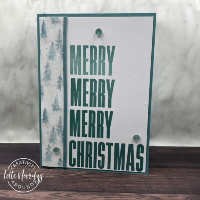 Christmas in July – Creativity Abounds Blog Hop