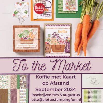 Koffie met Kaart op Afstand September – To the Market