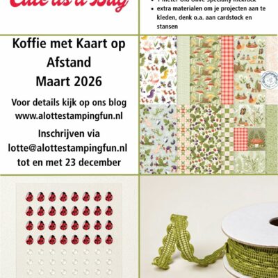 Koffie met Kaart op Afstand Maart 2026 – Cute as a Bug