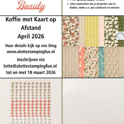 Koffie met Kaart op Afstand April 2026 – Brushed with Beauty