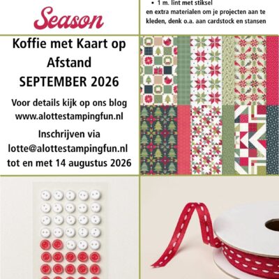 Koffie met Kaart op Afstand September – A Stitched Season